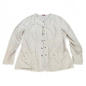 Dickies uniform scrub jacket